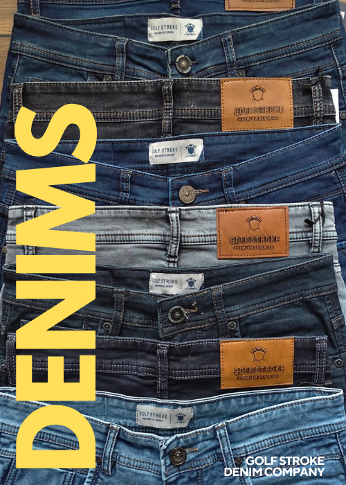 Regular Fit Denims - Long Length