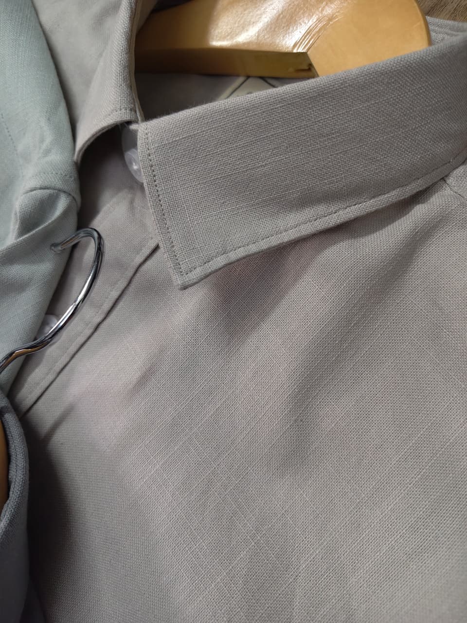 Plain Linen Shirts - Image 3
