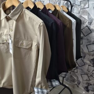 Double Pocket Cargo Shirts