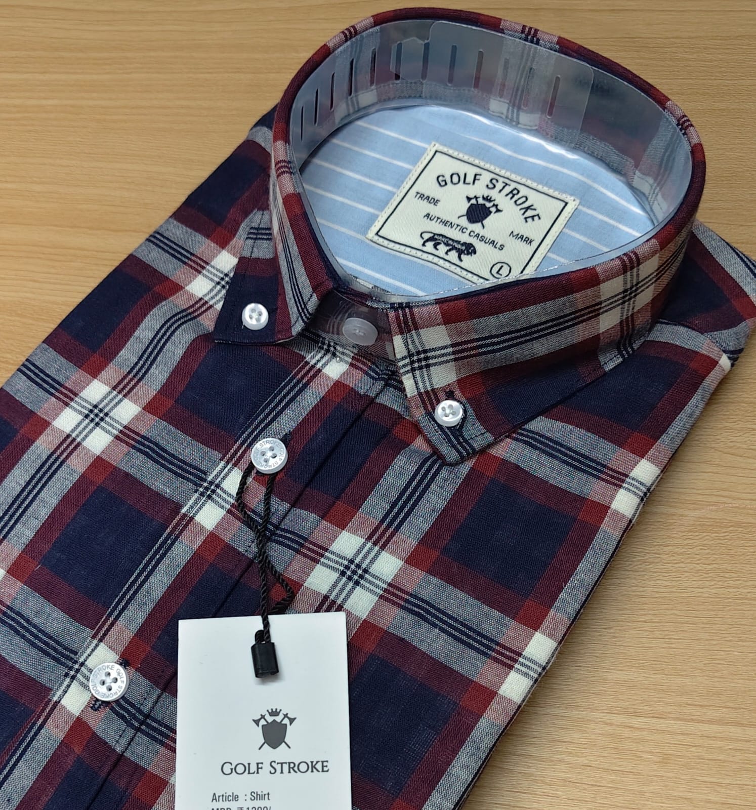 Check Shirt - Black, White