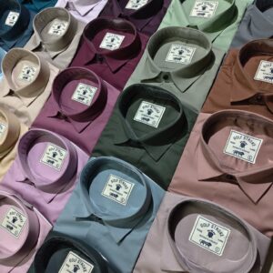 Plain Shirts - Satin