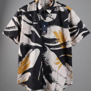 Half Sleeves Pannel Printed Shirts