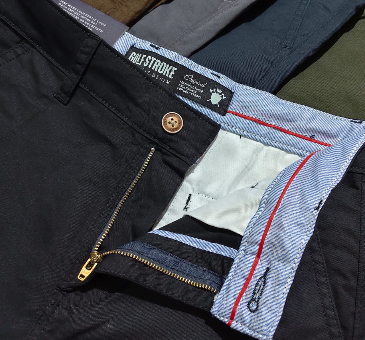 Cotton Casual Trousers (Chinos) - Image 2