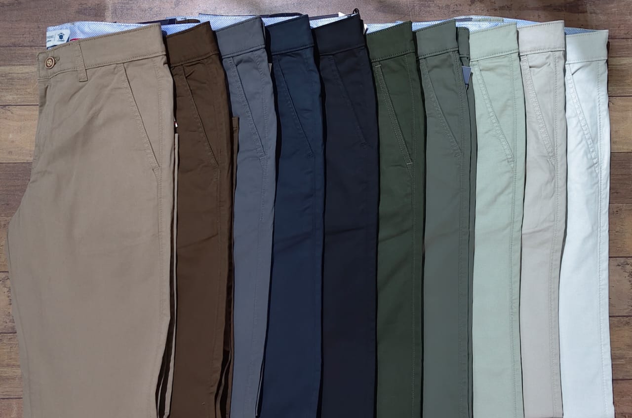 Cotton Casual Trousers (Chinos) - Image 3