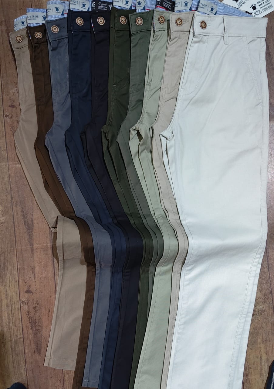 Cotton Casual Trousers (Chinos) - Image 4