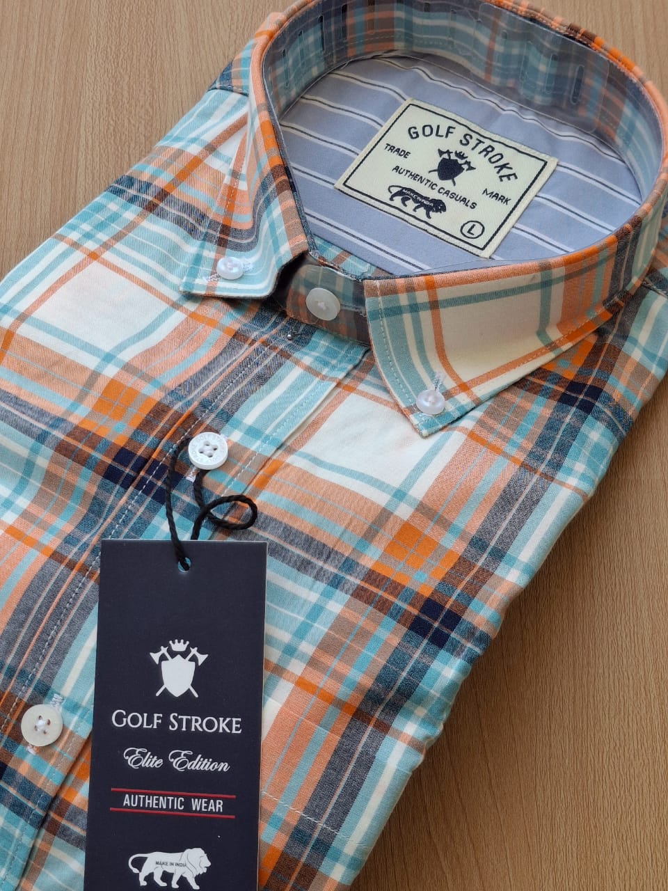 Cotton Check Shirt