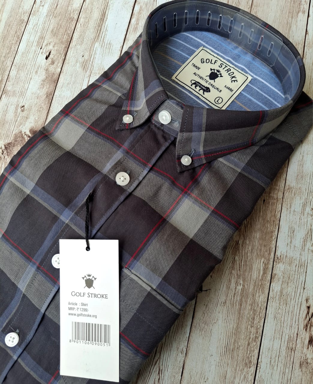 Broad Check Shirt