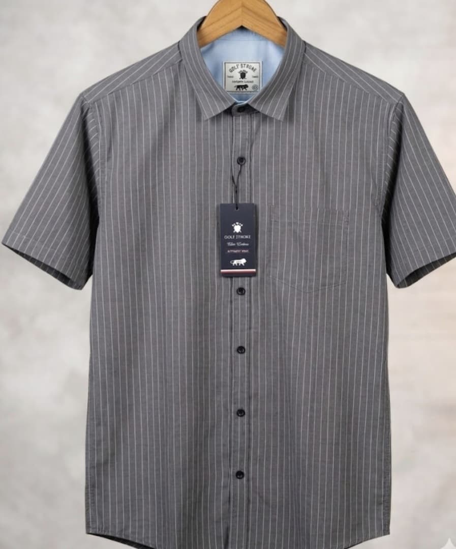 Half Sleeves - Grey Stripes