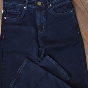 Straight Fit Denims - Navy Blue