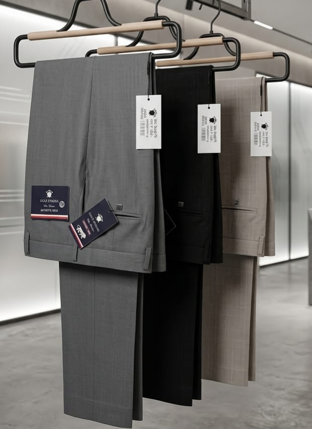 Linen Trousers - Straight Fit