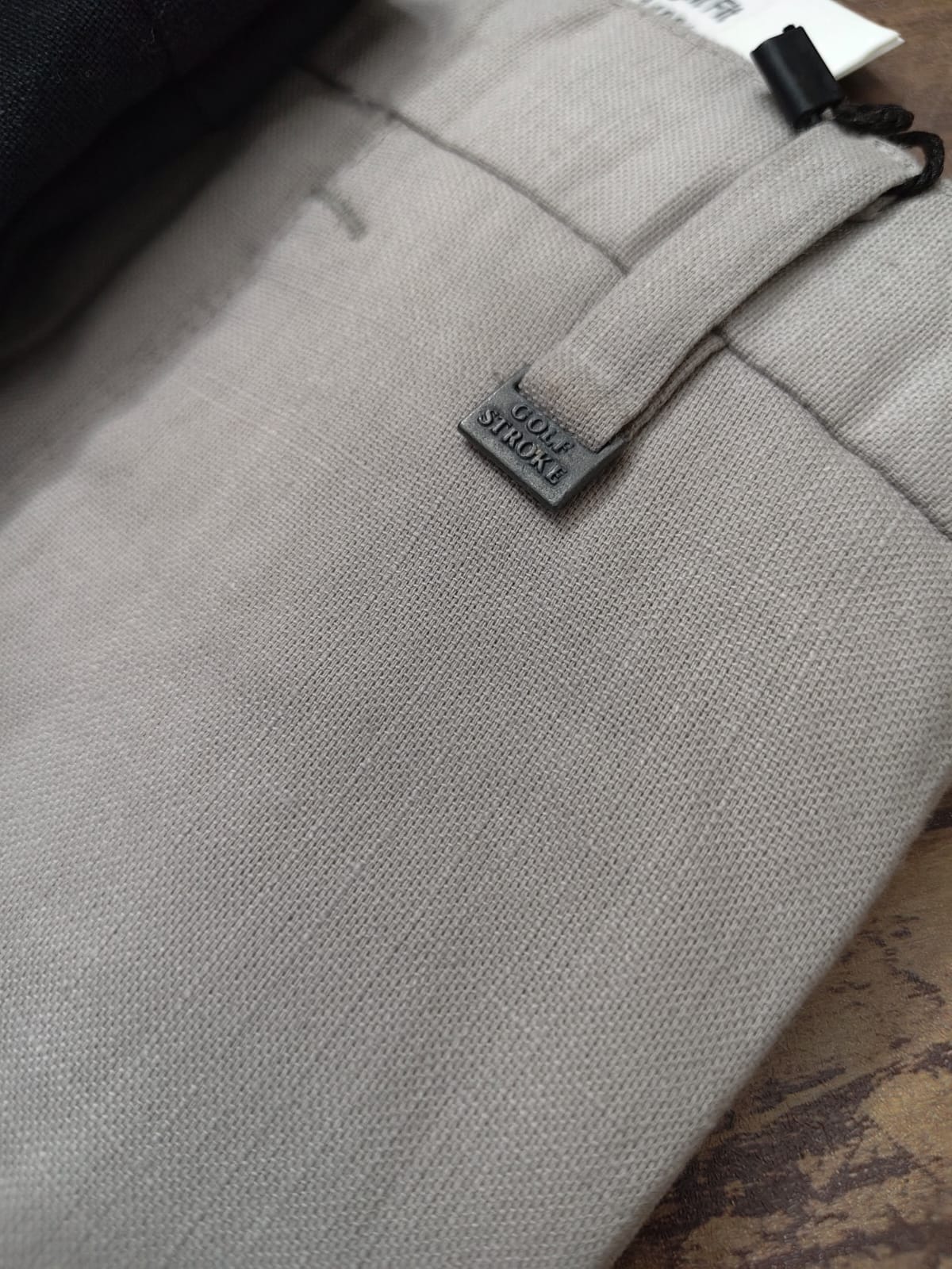 Linen Trousers - Straight Fit - Image 3