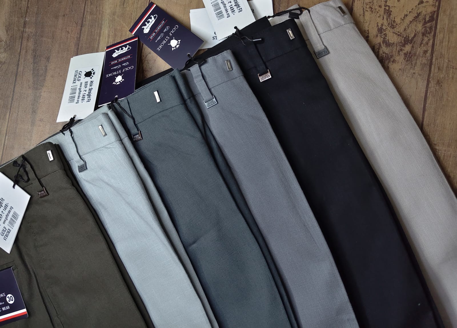 Linen Trousers - Straight Fit - Image 6