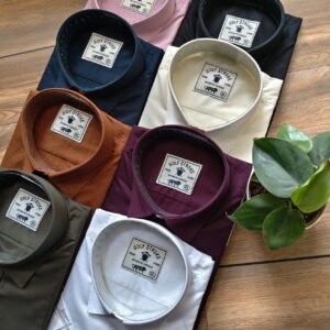 Linen Shirts - Half Sleeves
