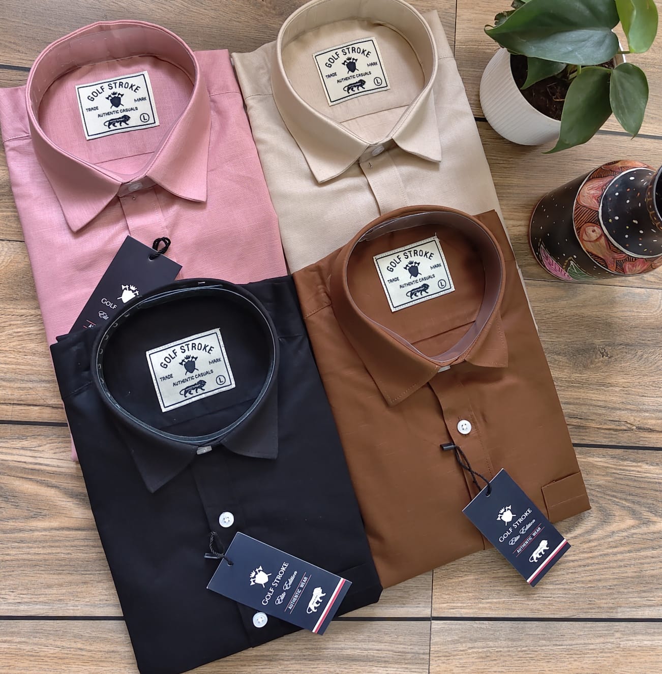 Linen Shirts - Full Sleeves - Image 4