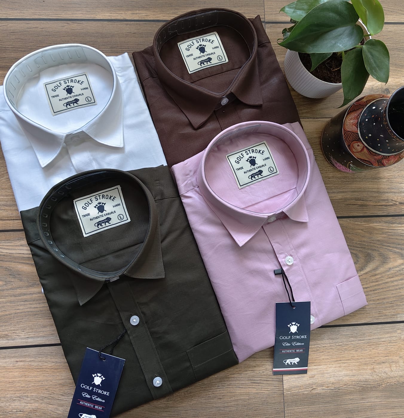 Linen Shirts - Full Sleeves - Image 6