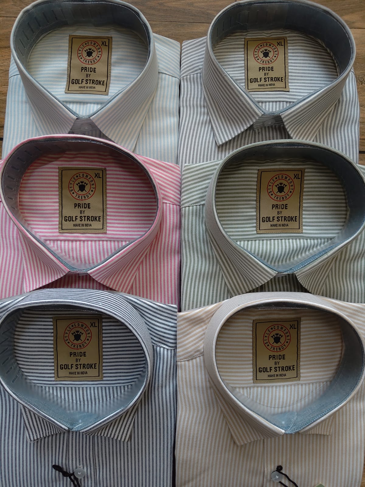 Oxford Stripes Shirts