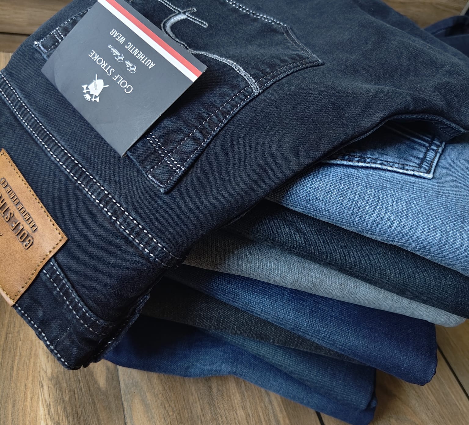 Regular Fit Denims - Long Length - Image 3