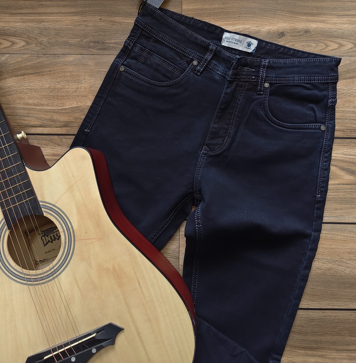 Regular Fit Denims - Long Length - Image 4