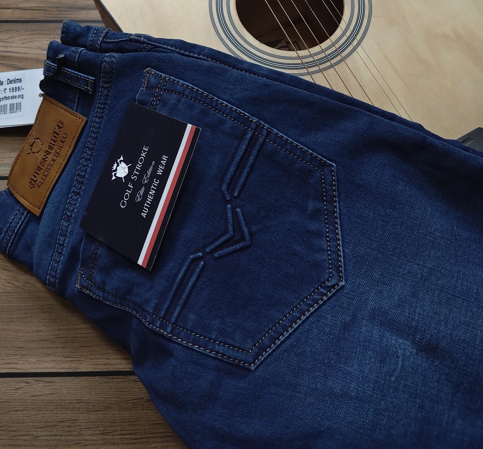 Regular Fit Denims - Long Length - Image 2