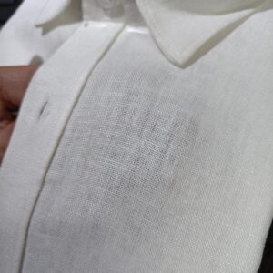 white linen shirts