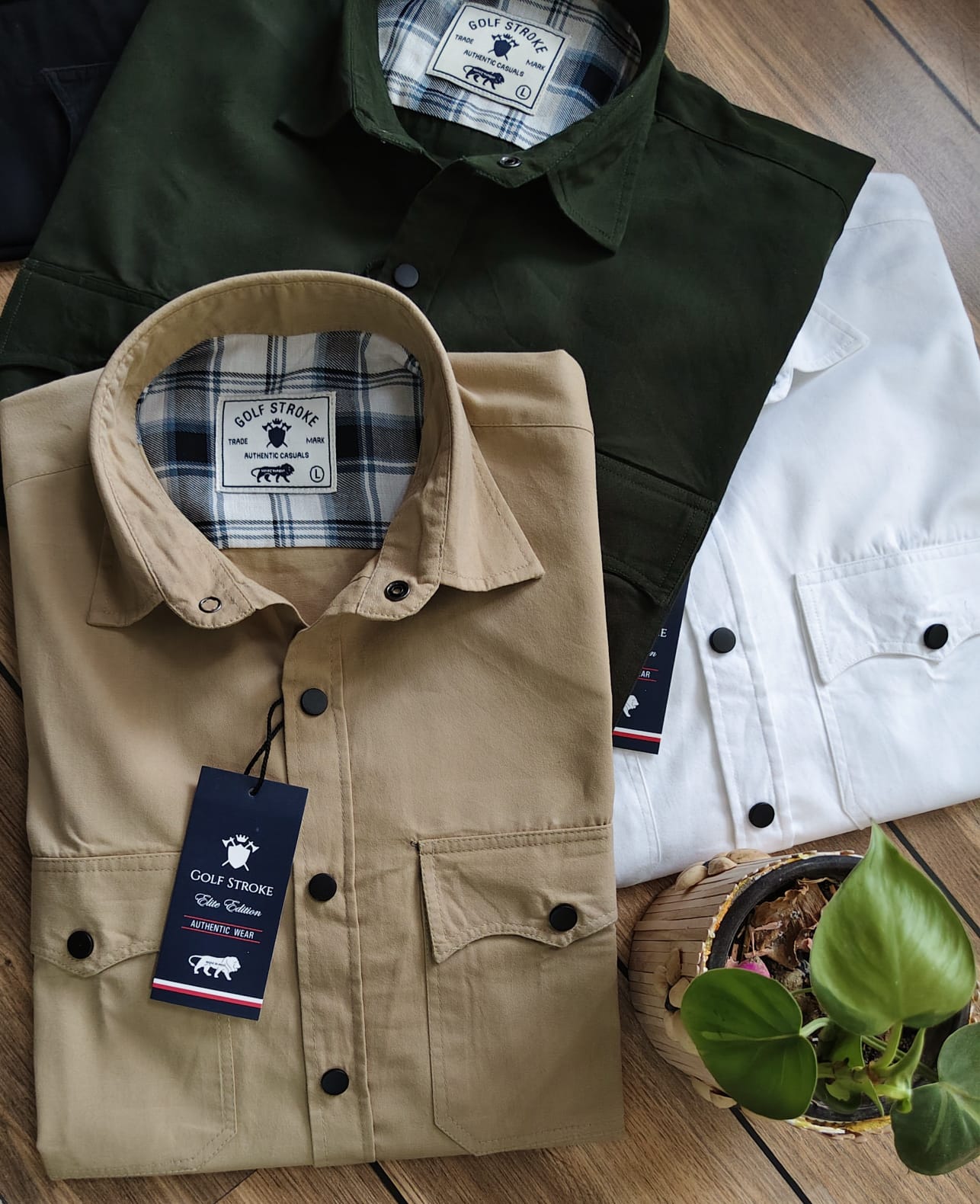 Cargo Shirts with Hunting Pockets - Image 2