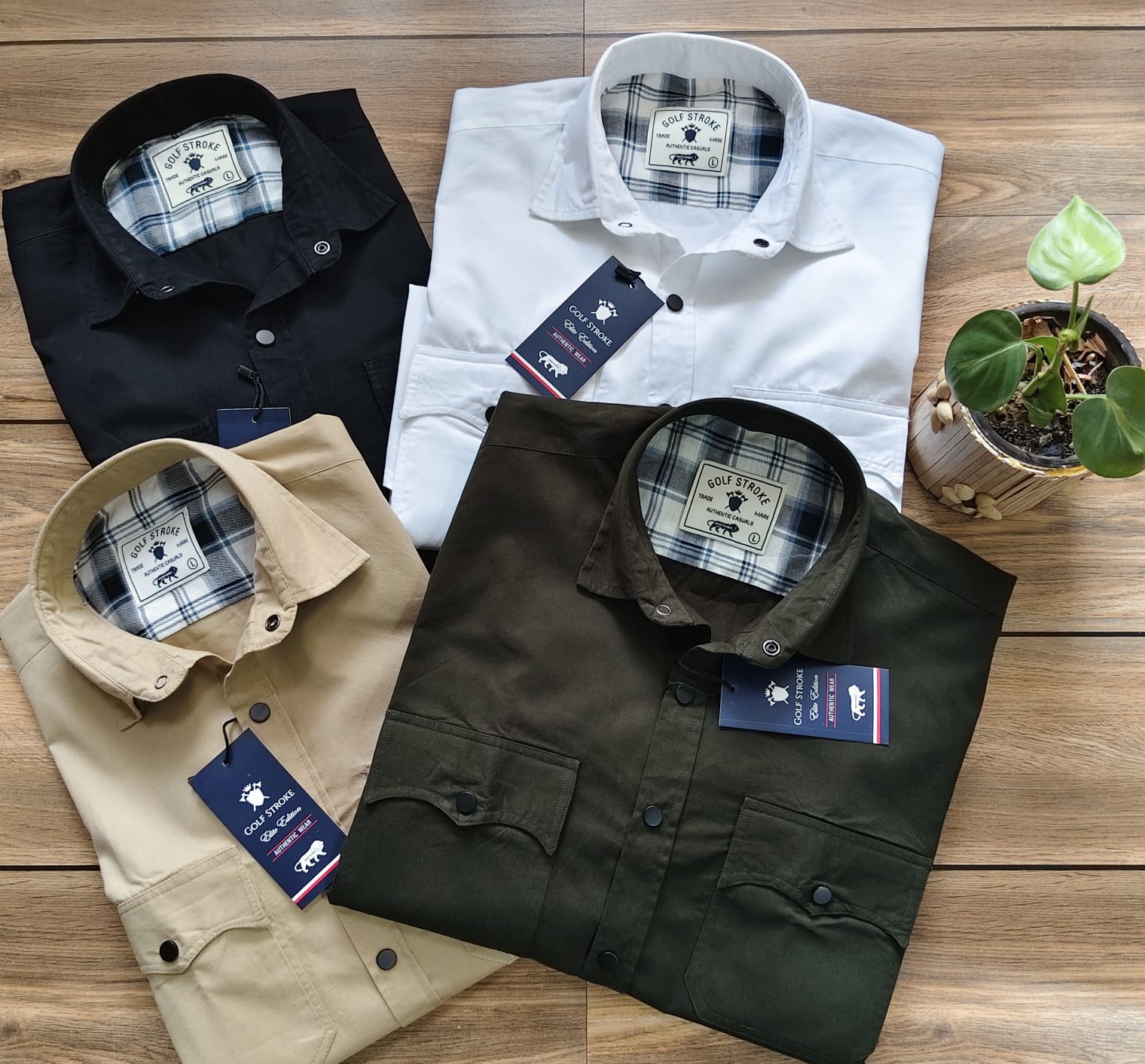 Cargo Shirts with Hunting Pockets - Image 4