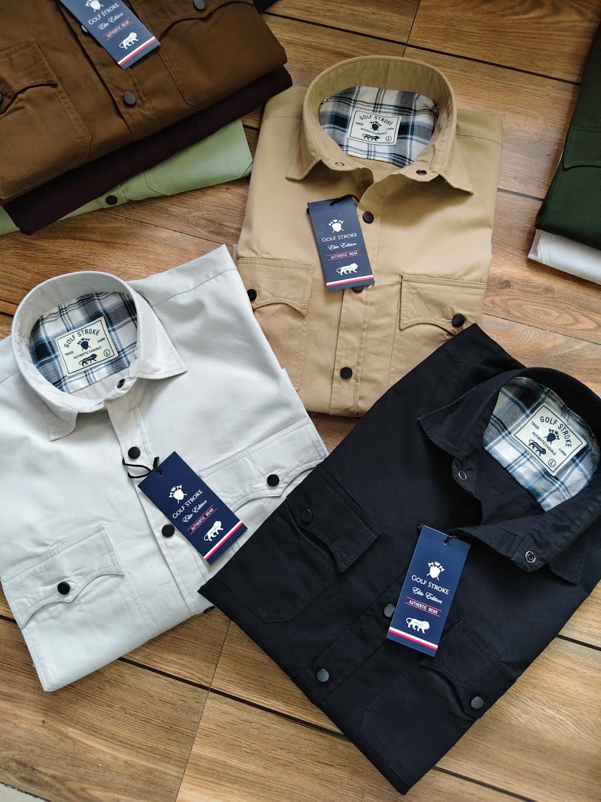 Cargo Shirts with Hunting Pockets - Image 3